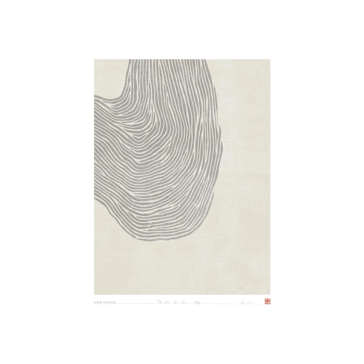 Hein Studio The Line poster 40x50 cm No. 21 – image 1