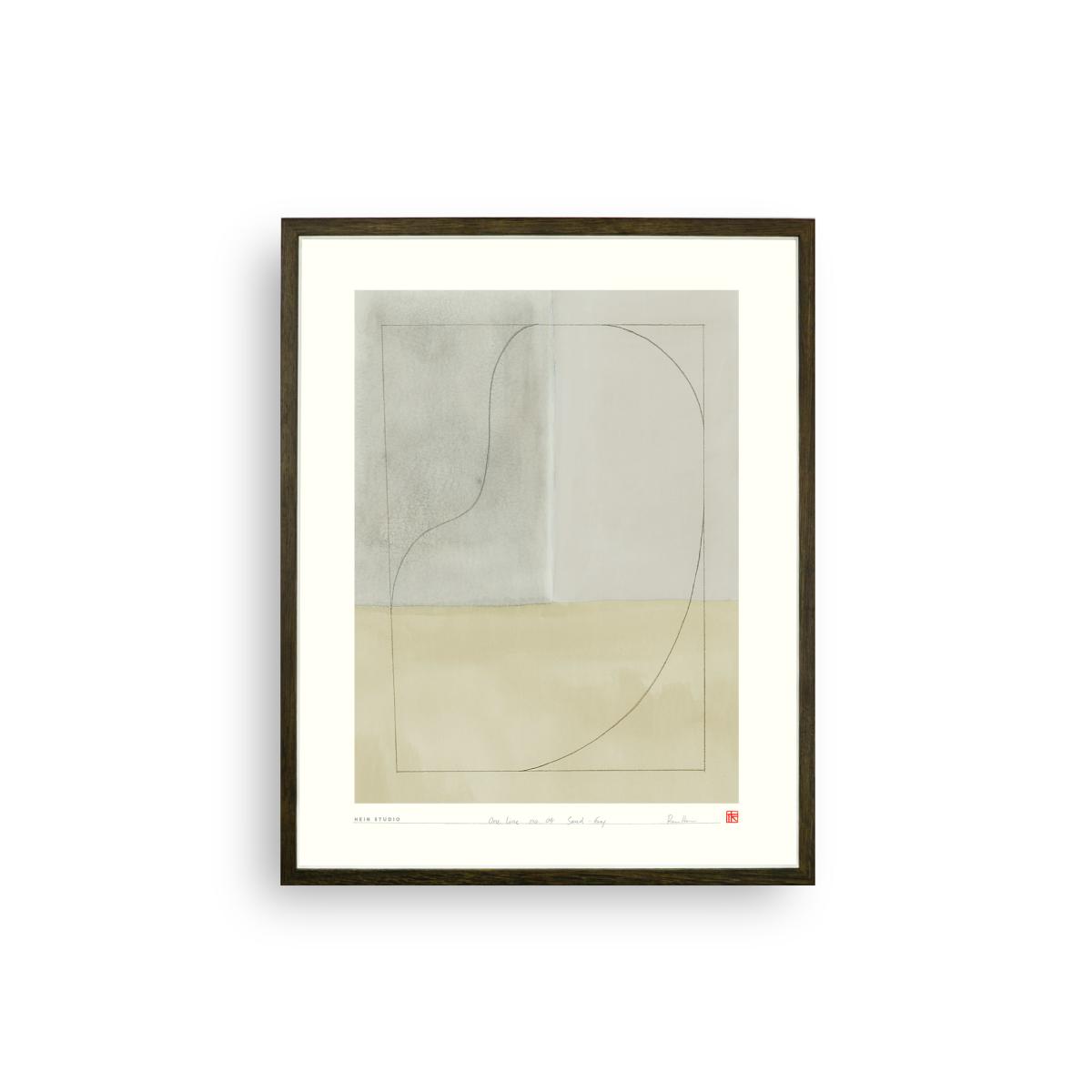 Hein Studio One Line poster 40x50 cm No. 04 – image 2