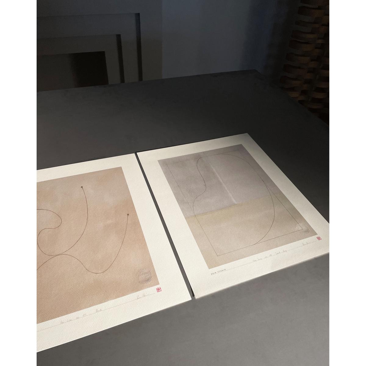 Hein Studio One Line poster 40x50 cm No. 04 – image 3