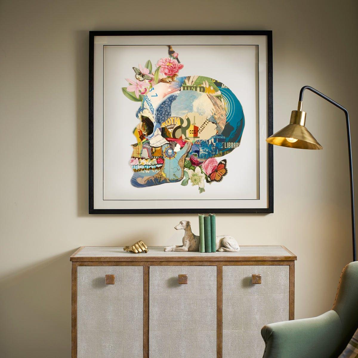 Skull Framed Collage - Multi – image 2