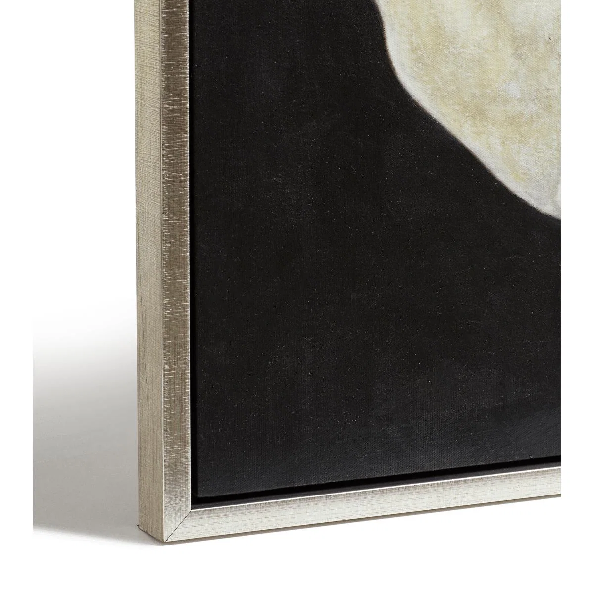 OKA, Calliope Sand Dollar Oil Painting - Off-White/Black, Wall Paintings, Polyurethane, Plain – image 3