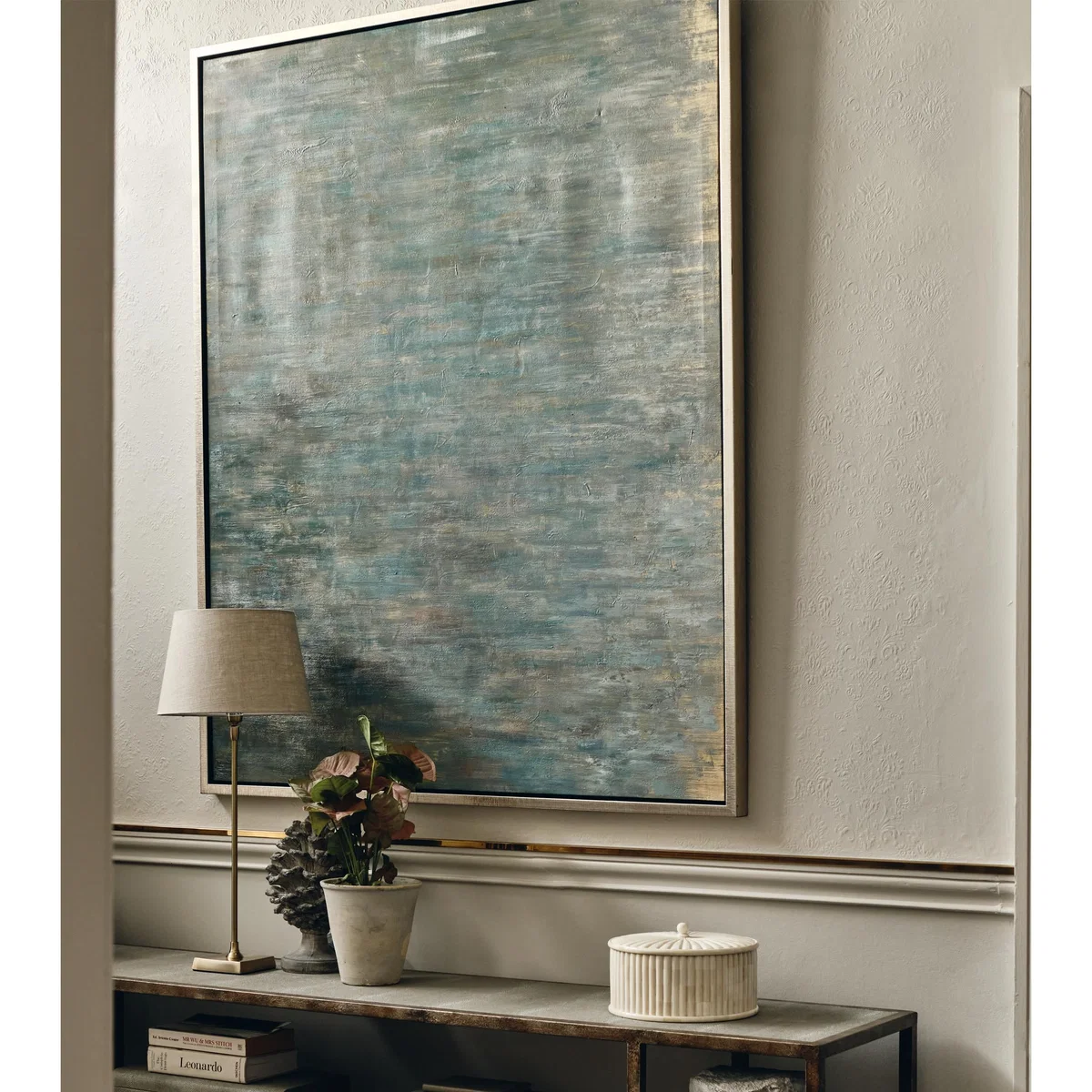 La Pluie Wall Art - Grey Blue – image 3