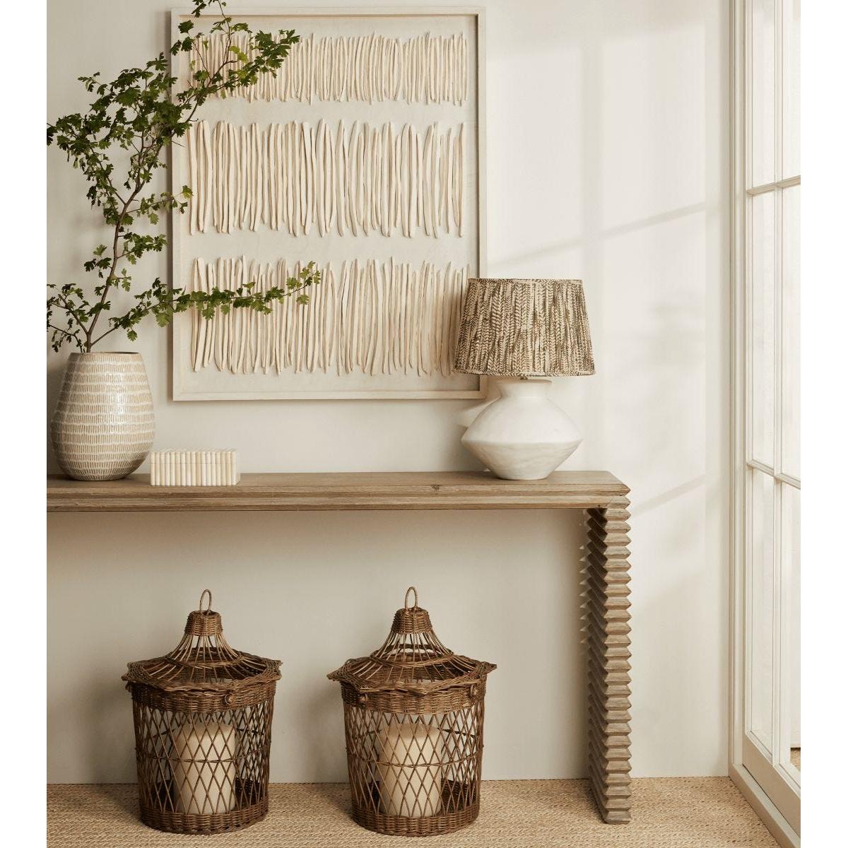 OKA, Albion Clay Wall Art - Ivory, Wall Art, Birch/Ceramic – image 2