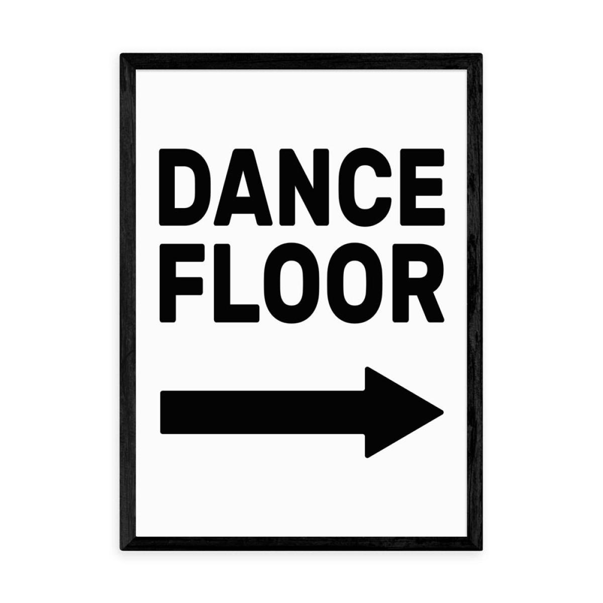 Dancefloor by The Native State - A3 Black Framed Art Print – image 2