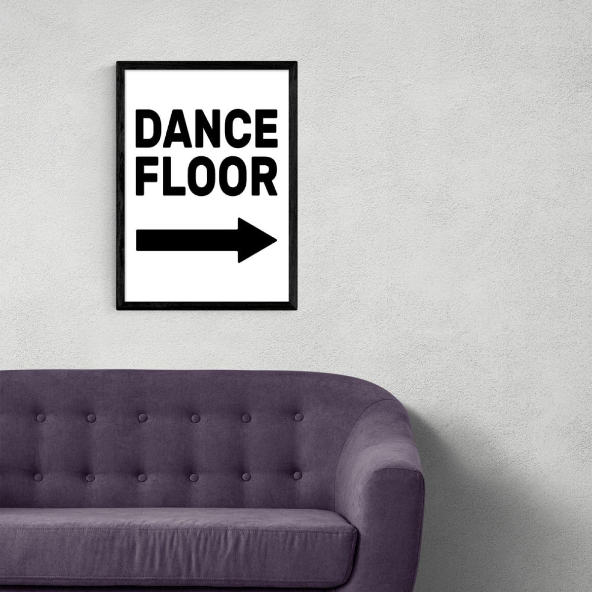 Dancefloor by The Native State - A3 Black Framed Art Print – image 1