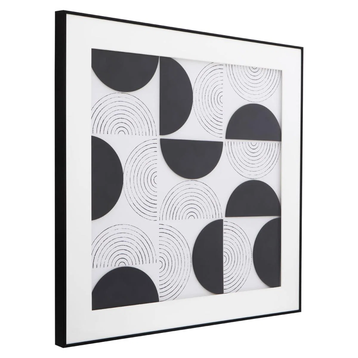 Olivia's Soft Industrial Collection - Jason Wall Art in Black & White | Outlet – image 2