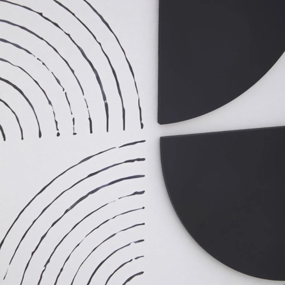 Olivia's Soft Industrial Collection - Jason Wall Art in Black & White | Outlet – image 5