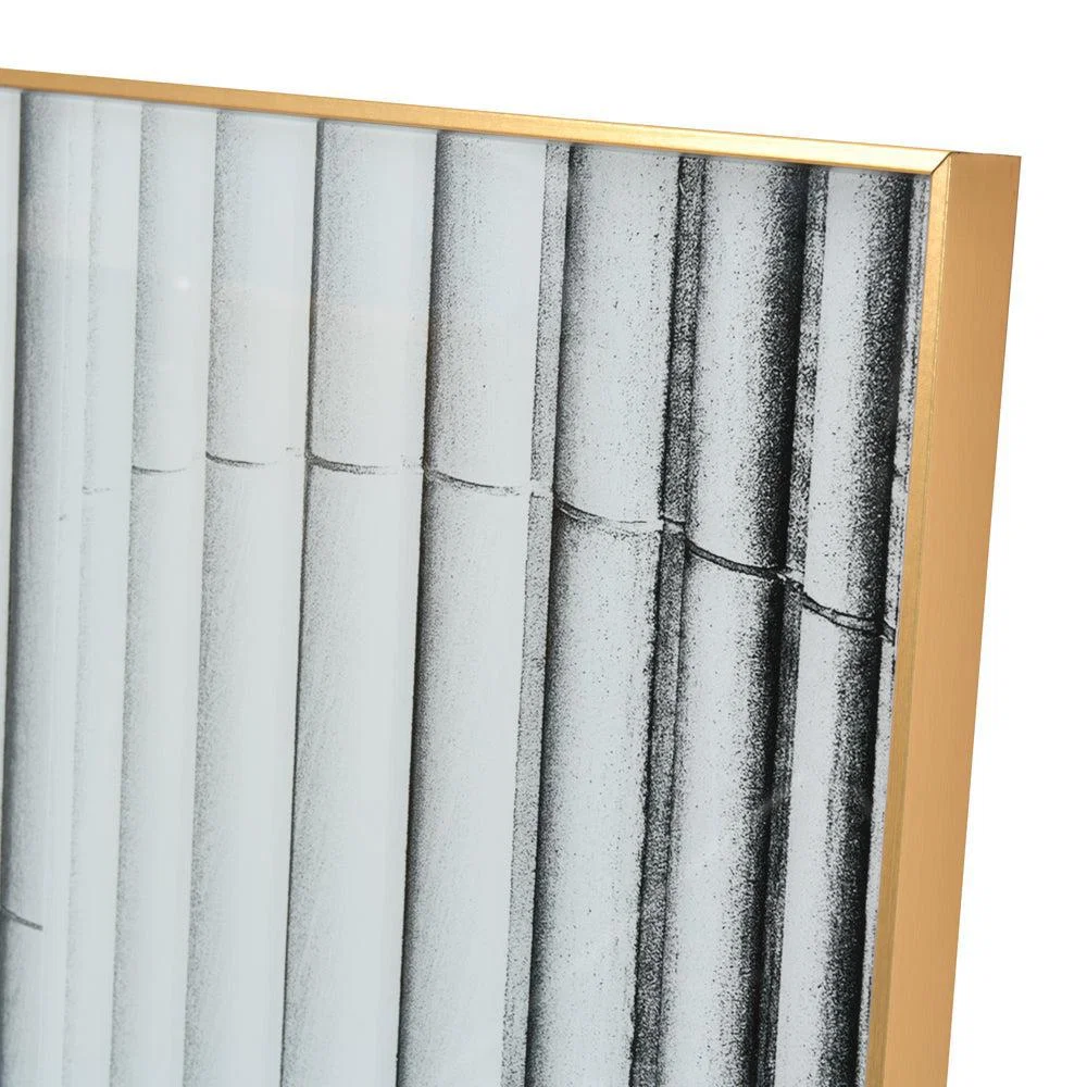 Libra Architectural Columns Wall Art Cream – image 4