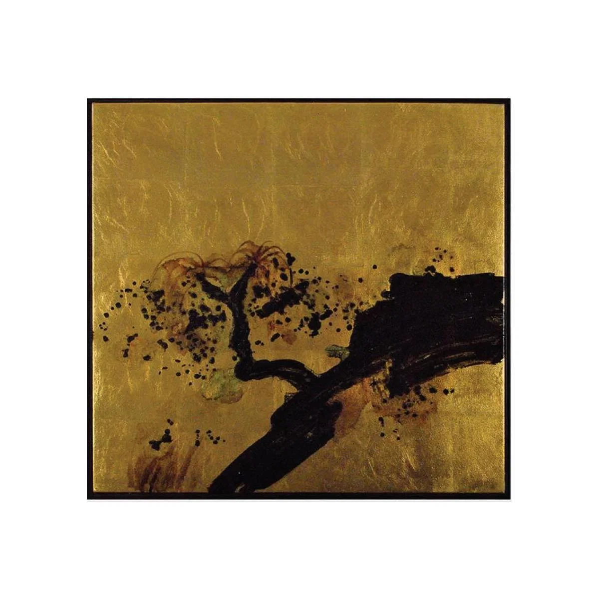 Liang & Eimil Meiji I Gold Leaf Canvas