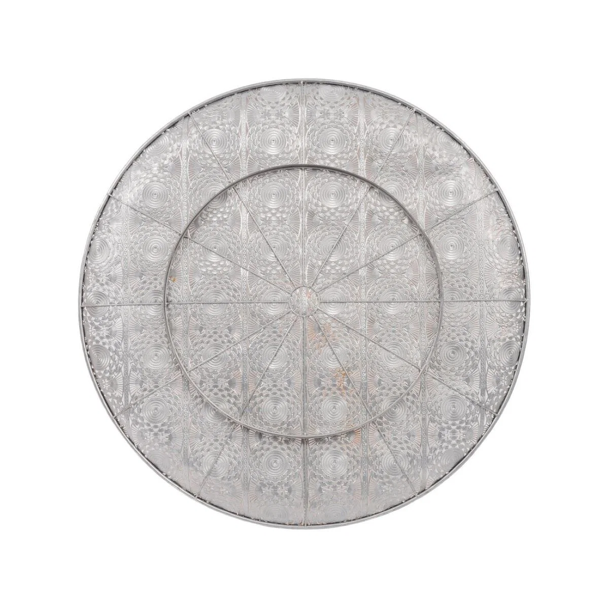 Libra Filigree Wall Disc Antique Silver | Outlet – image 4