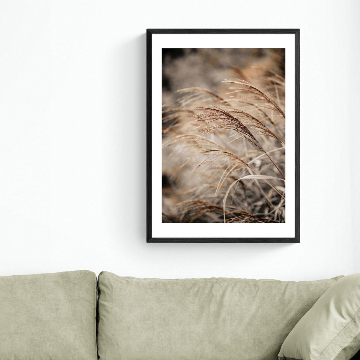 Grass XX by Mareike Boehmer - A1 Black Framed Art Print – image 2
