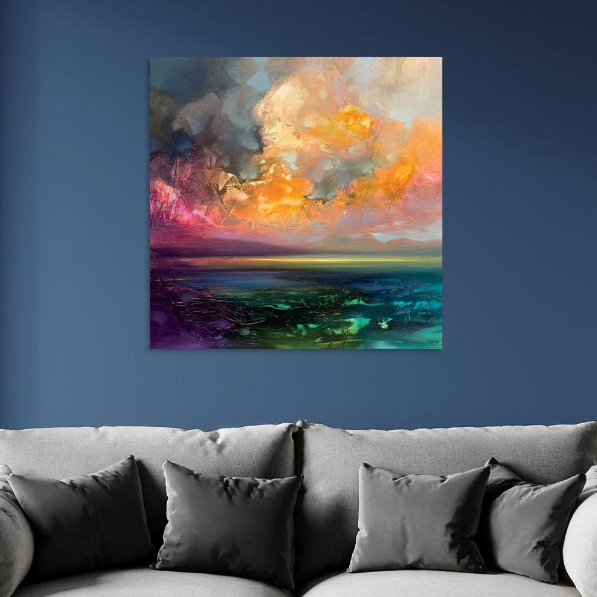 Scott Naismith Isle Of Jura Emerges Canvas- 85 x 85 – image 2