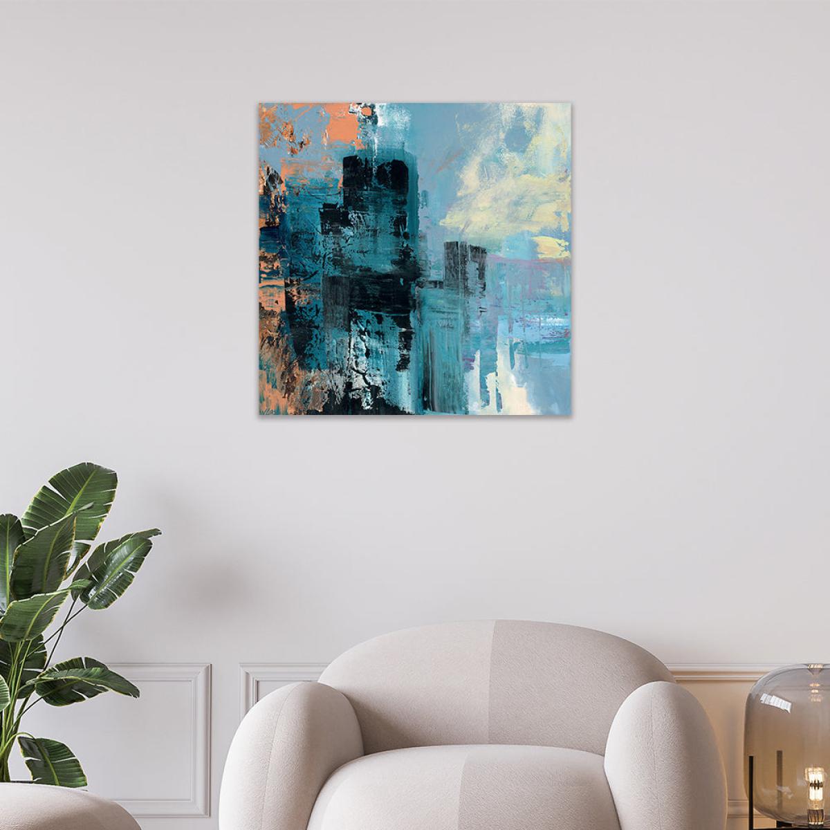 The Art Group Joanne Last (Misty City) Canvas Print / Small – image 2