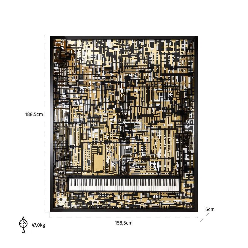 Richmond Interiors Piano Wibi Wall Art – image 4
