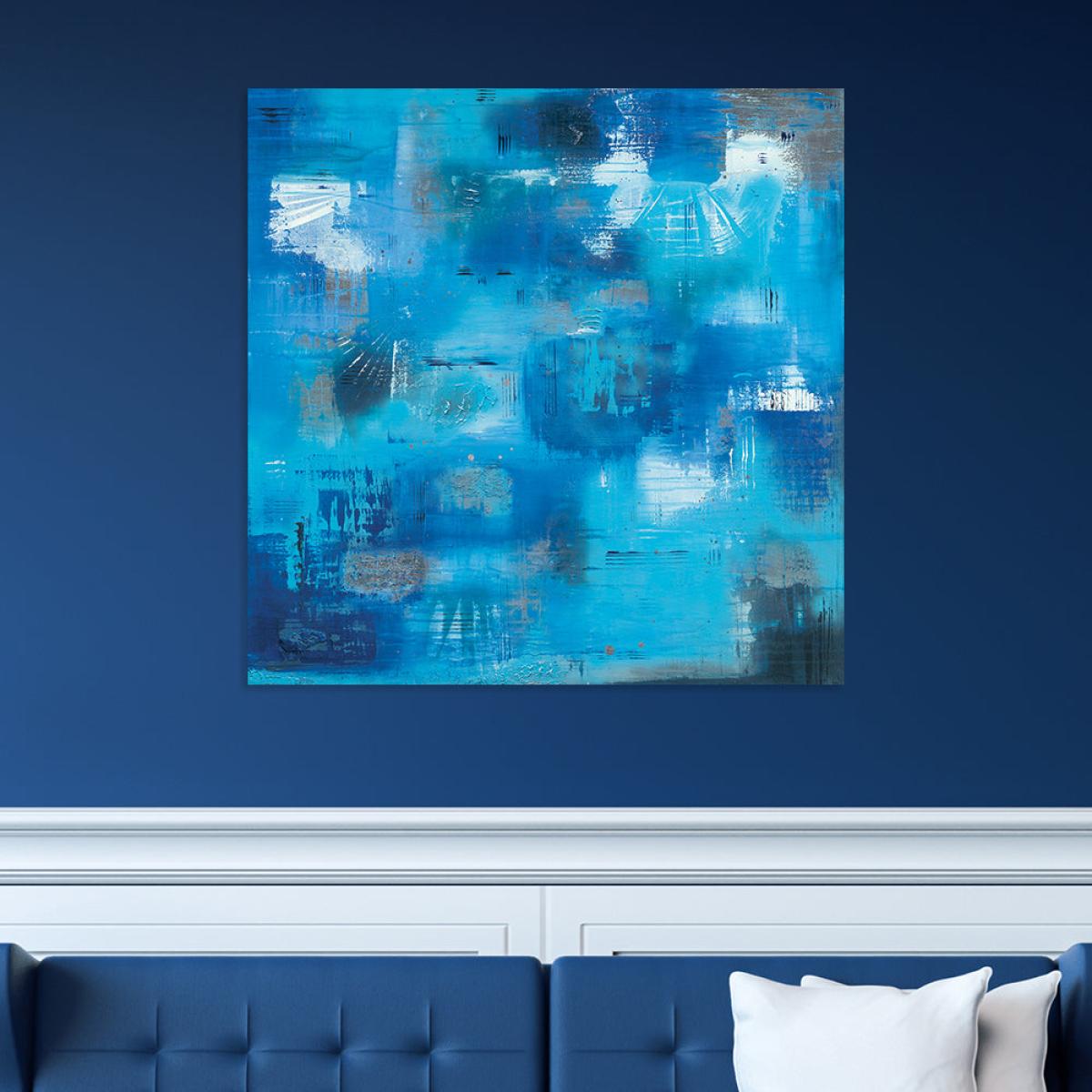 The Art Group Soozy Barker Tropical Lagoon Canvas / 85x85cm – image 4