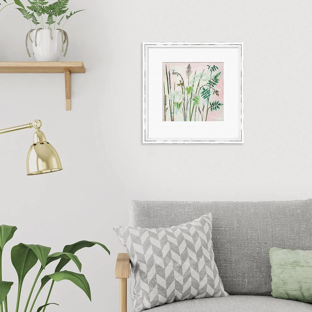 The Art Group Shyama Ruffell Natural Flora Framed Art - 40x40cm – image 2