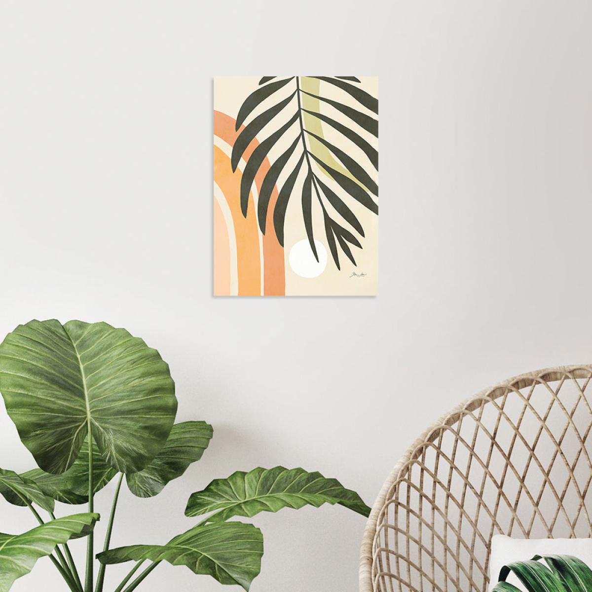 The Art Group Dominique Vari Earthy Tropical Foliage III Canvas / 40x50cm – image 3