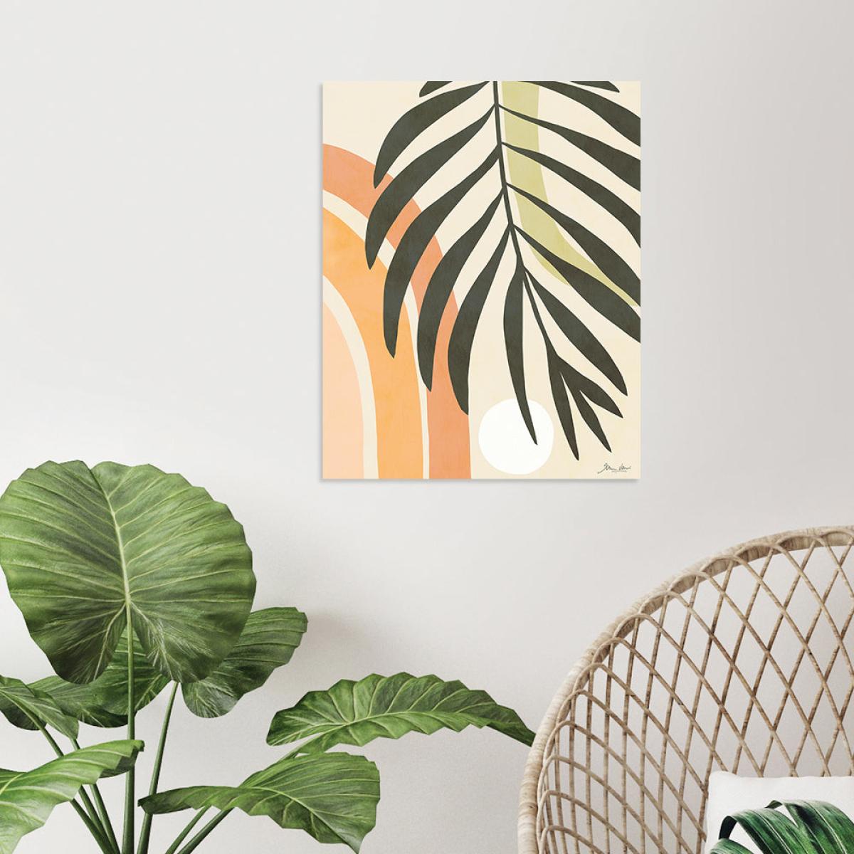The Art Group Dominique Vari Earthy Tropical Foliage III Canvas / 40x50cm – image 4