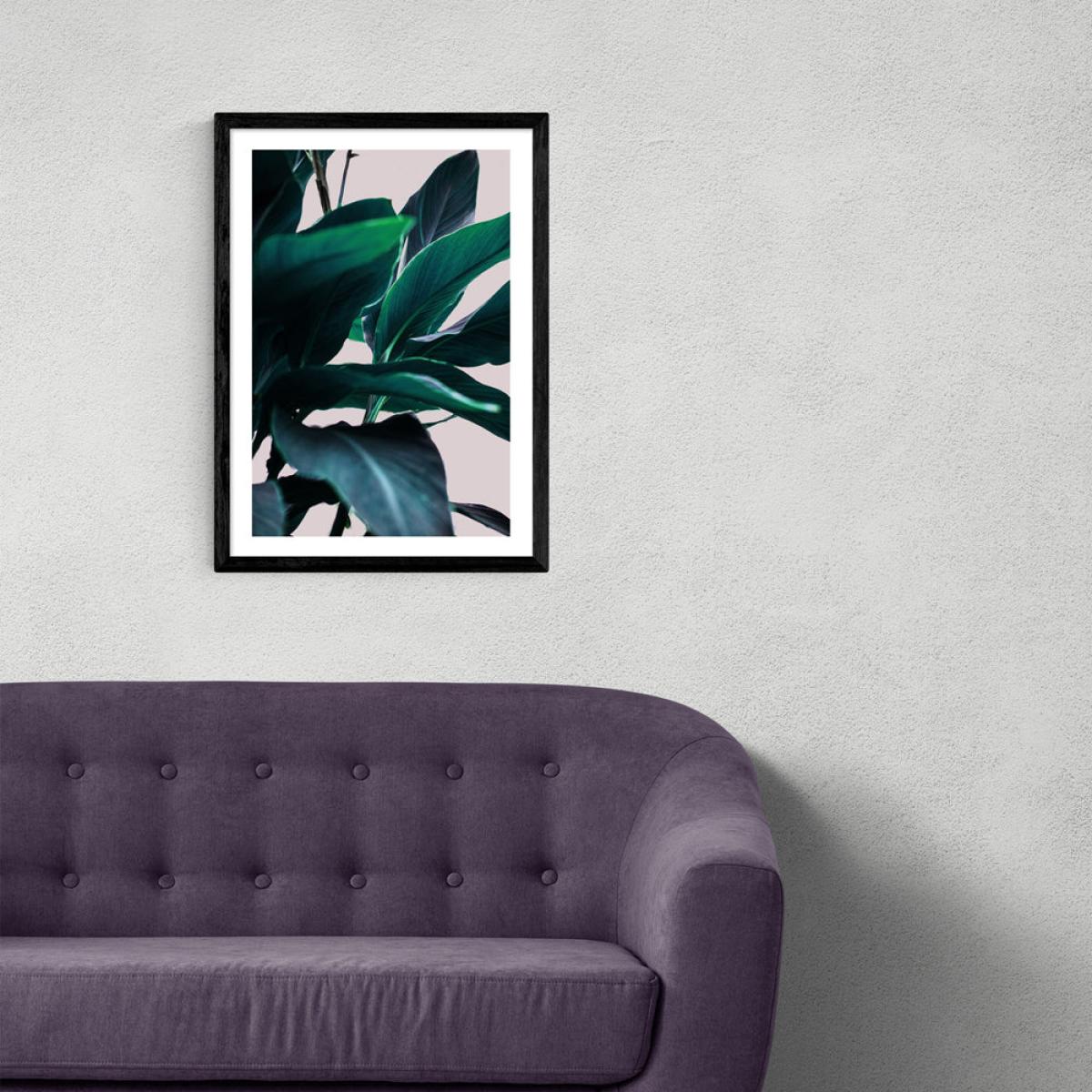 Leaves IV by Mareike Boehmer - A3 Black Framed Art Print – image 2