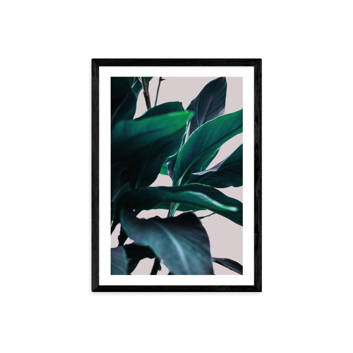 Leaves IV by Mareike Boehmer - A3 Black Framed Art Print – image 1