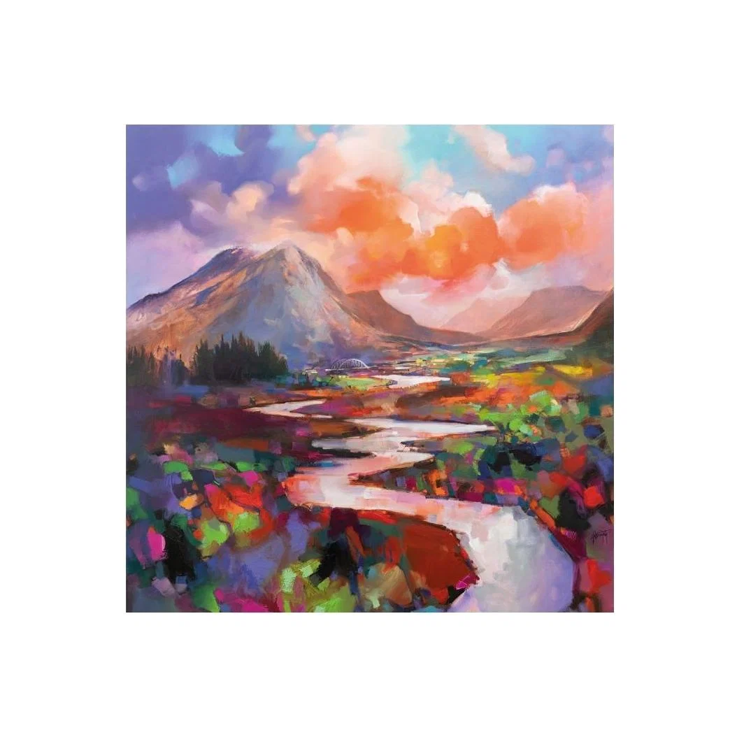 Scott Naismith Etive Flow Canvas / 85x85