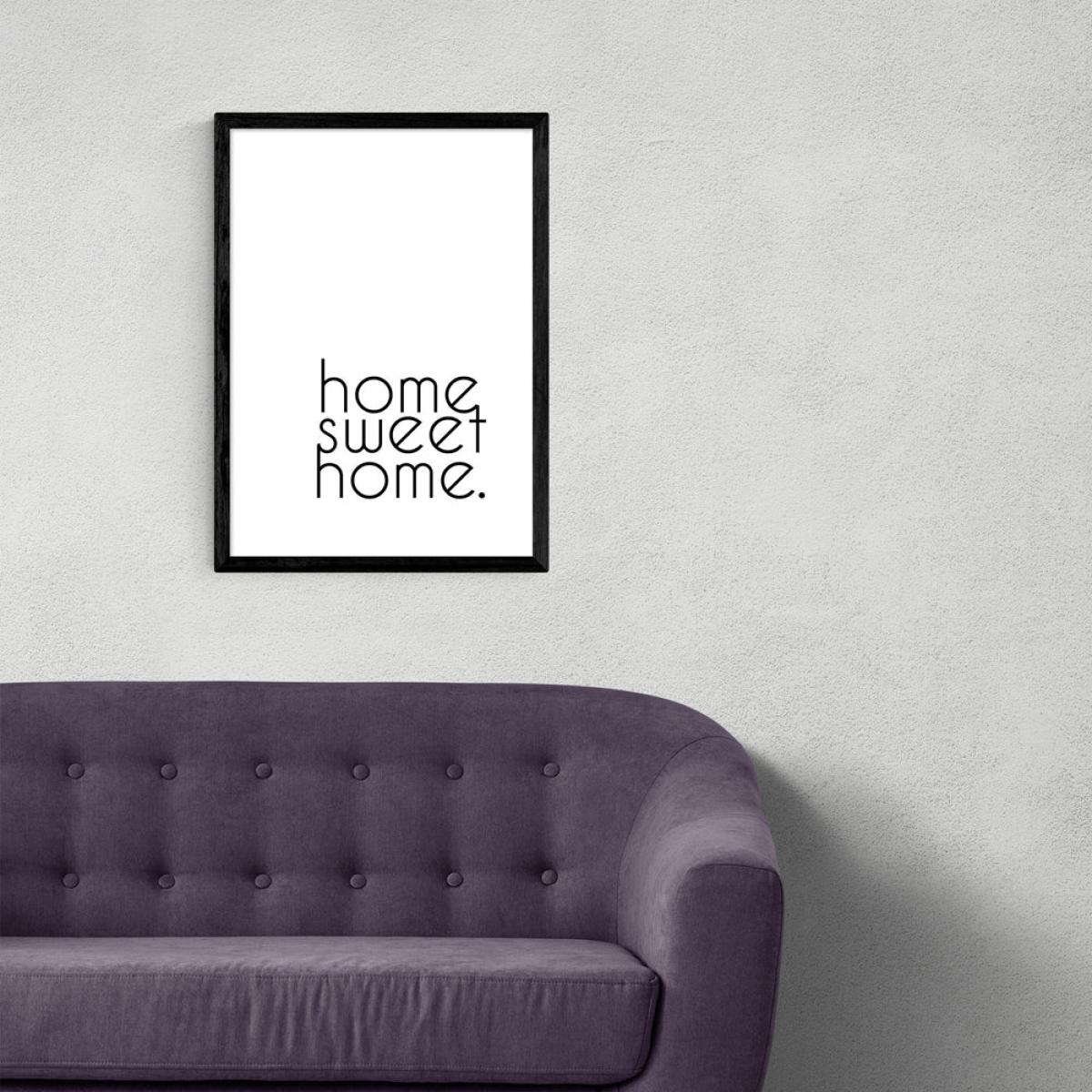 Home Sweet Home by Inoui - A3 Black Framed Art Print – image 2