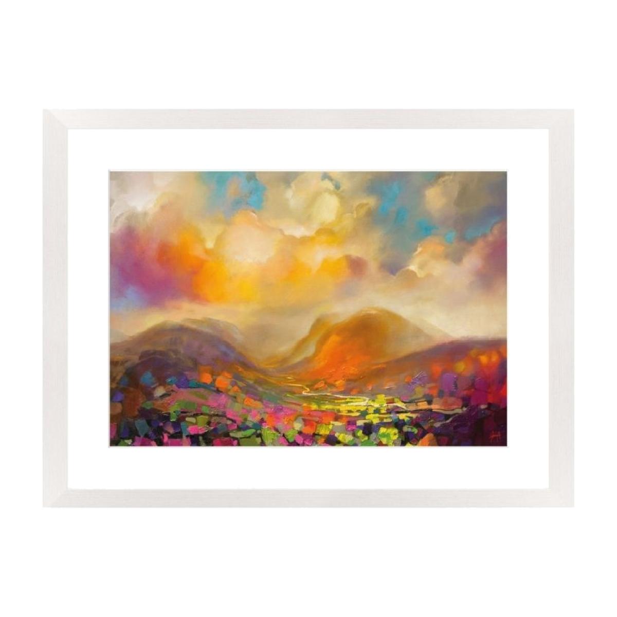 Scott Naismith Nevis Range Colour Framed Art - 60 x 80 – image 1