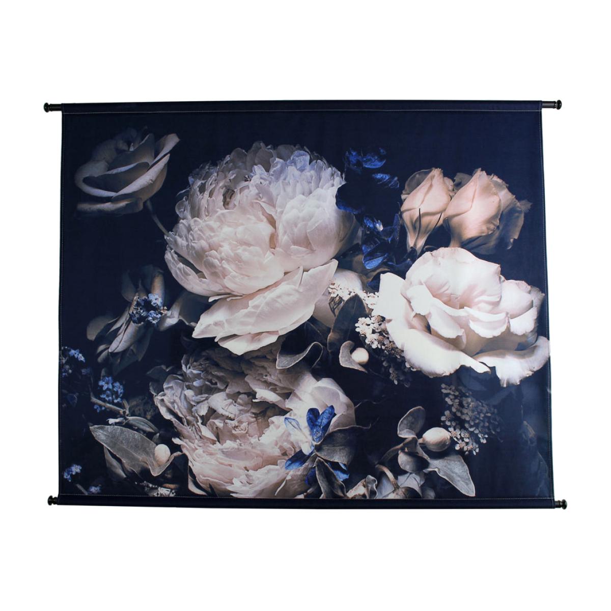 Libra Peony Velvet Wall Hanging