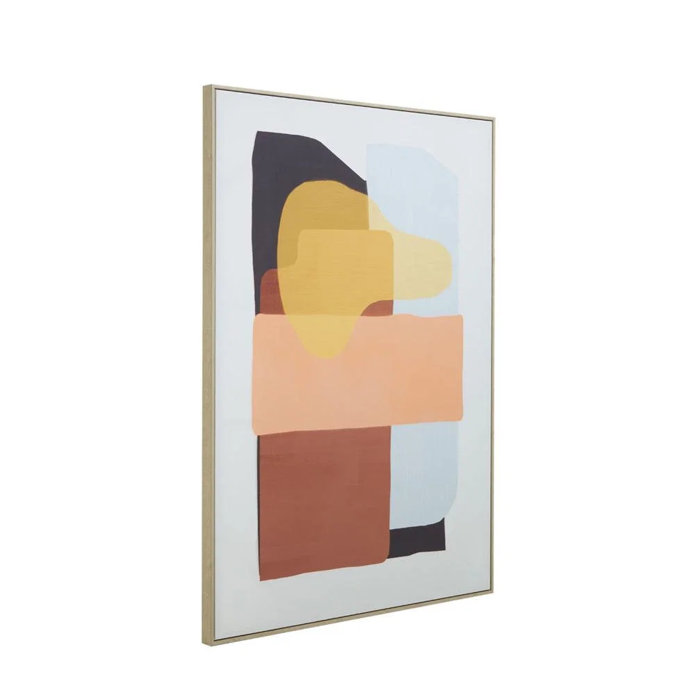 Olivia's Soft Industrial Collection - Stratto Multicoloured Wall Art – image 2