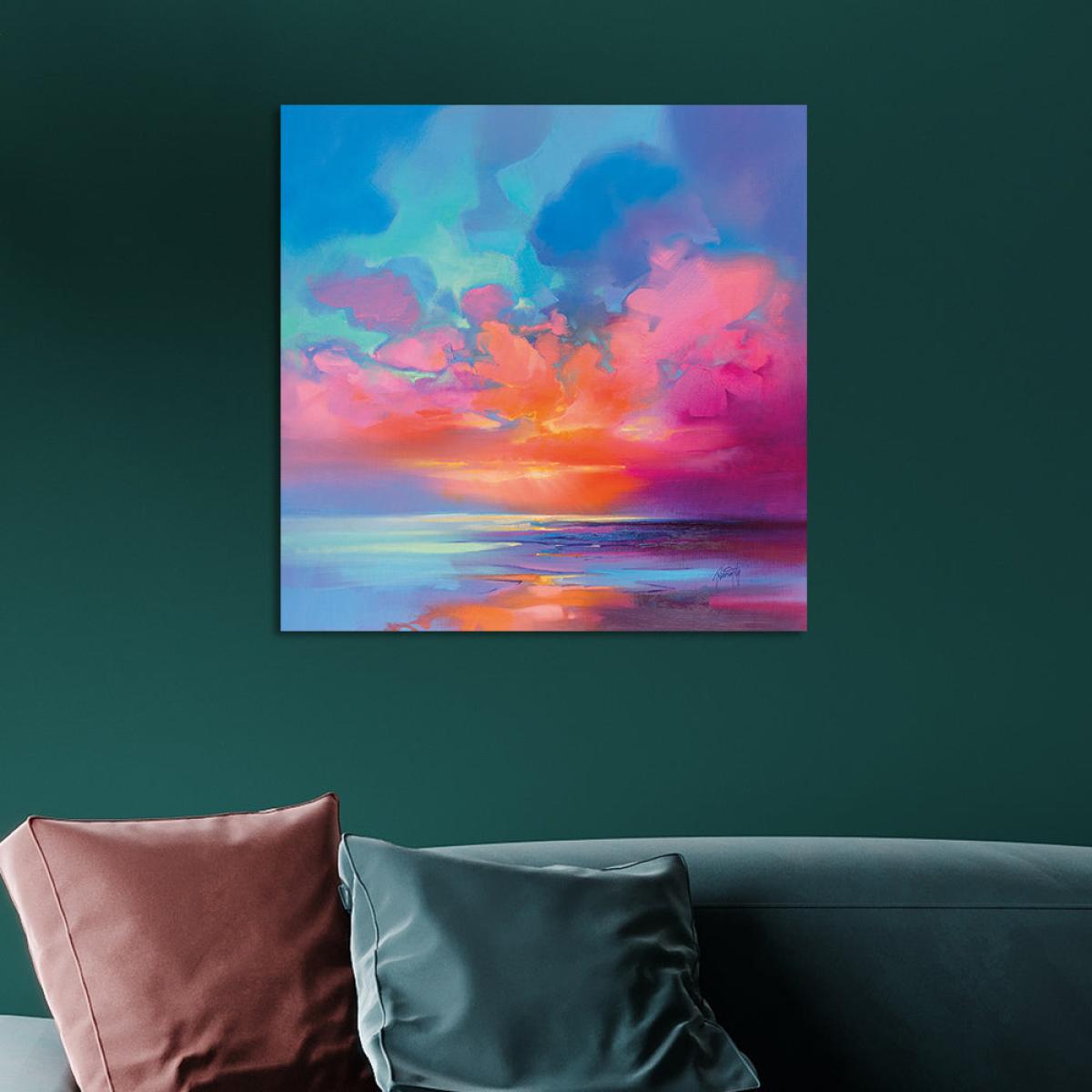 Scott Naismith Creation Of Blue 2 Canvas / 60x60 – image 2