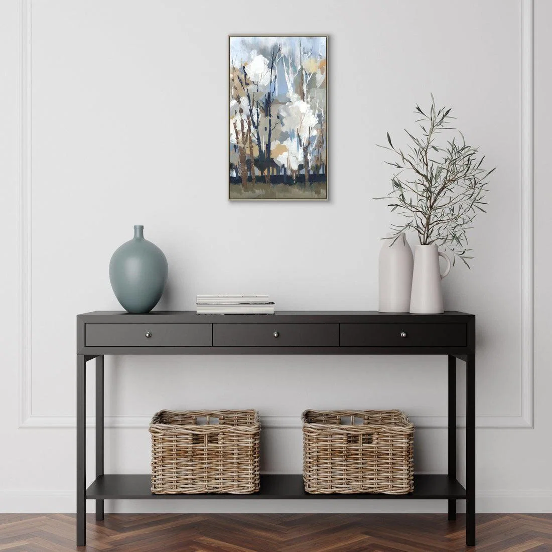 Gallery Interiors 'Silversong Birch' Framed Wall Art - 67 x 40cm – image 2