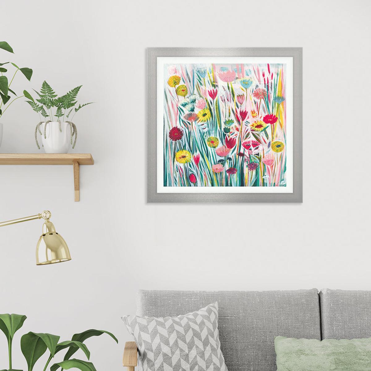 The Art Group Shyama Ruffell A New Place Framed Art - 60x60cm – image 2