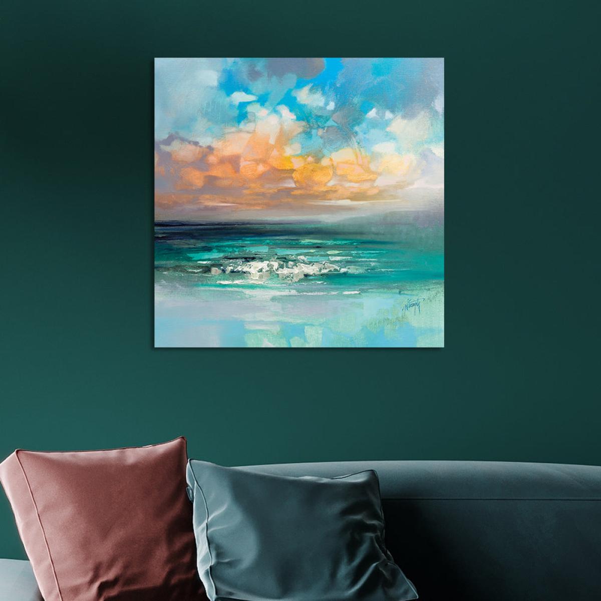 Scott Naismith Hebridean Waters Canvas / 85x85 – image 2