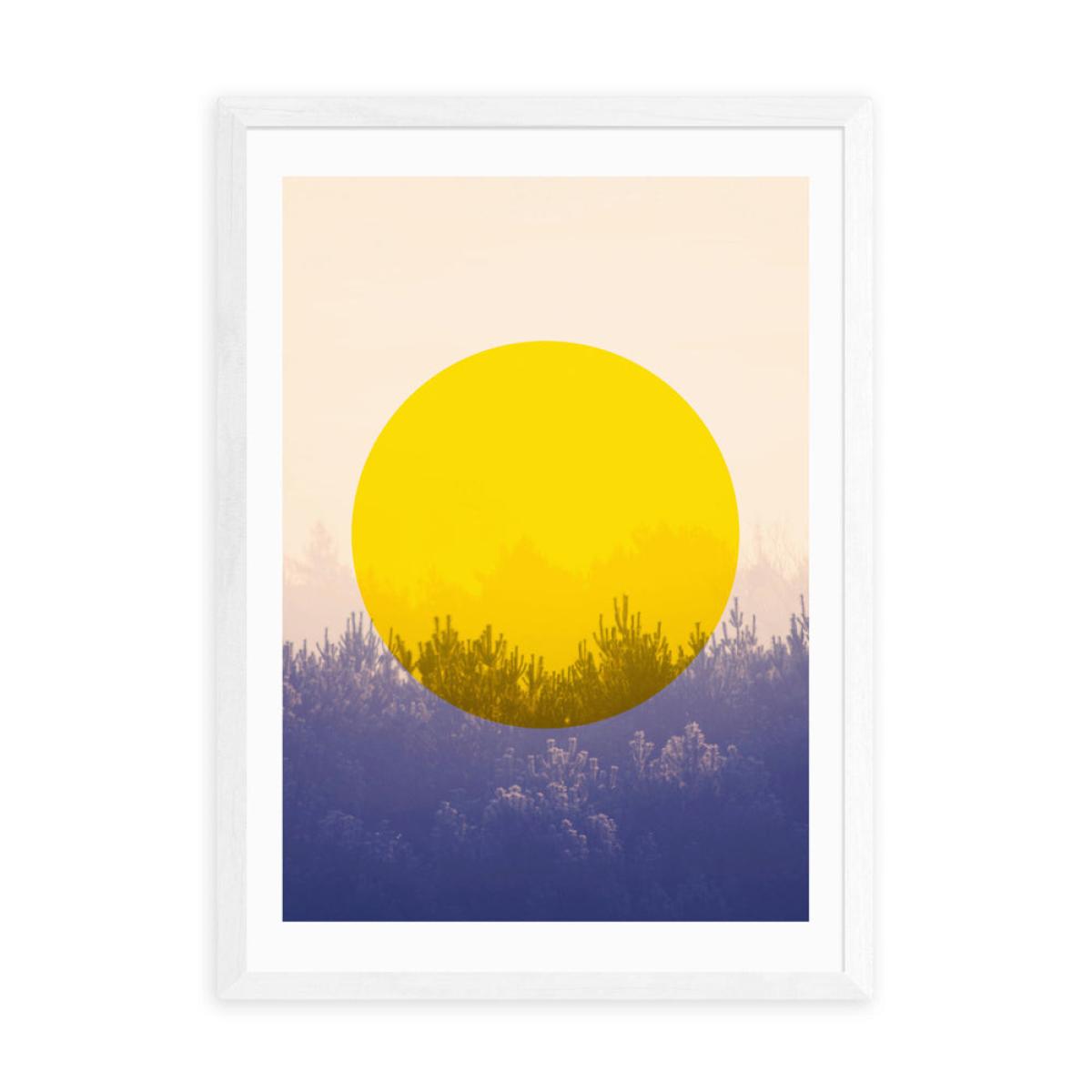 Sun is Up by Rafael Farias - A2 White Framed Art Print – image 2
