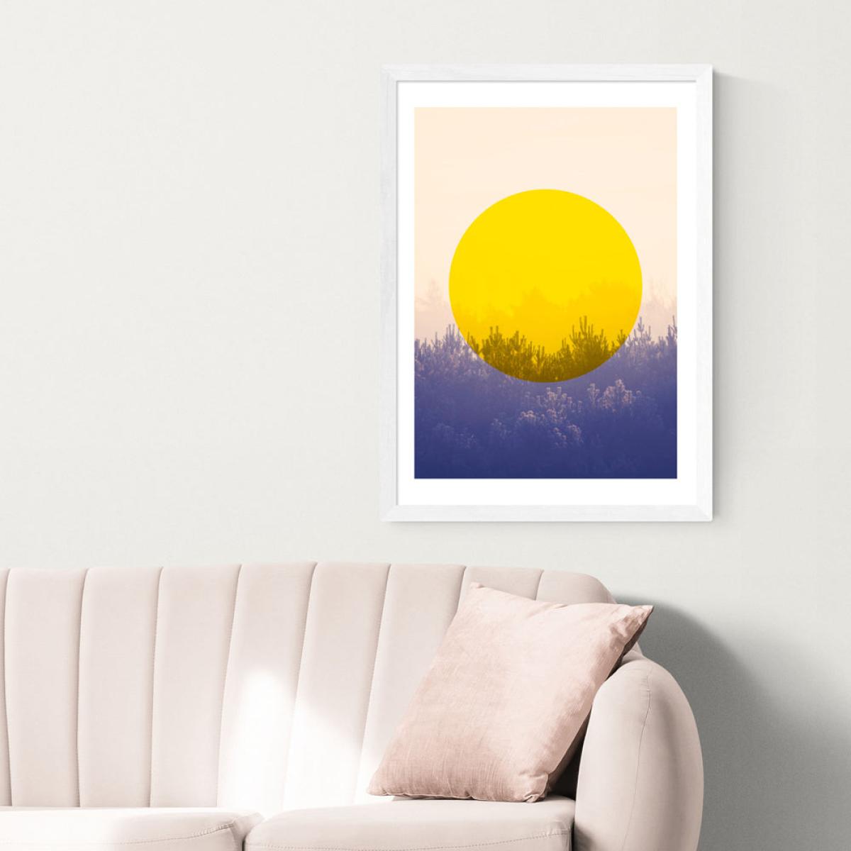 Sun is Up by Rafael Farias - A2 White Framed Art Print – image 1