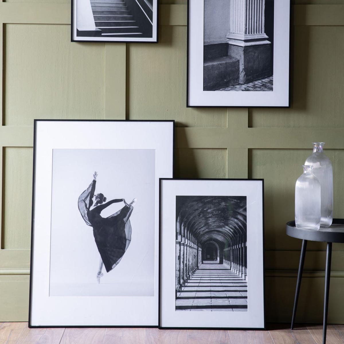 Gallery Interiors Natalia Ballerina Photographic Wall Art Multicoloured – image 1