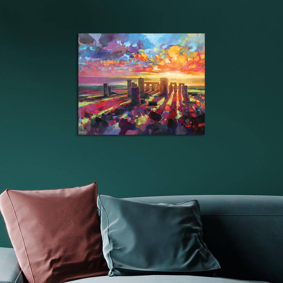 Scott Naismith Stonehenge Equinox Canvas / 40x50 – image 4