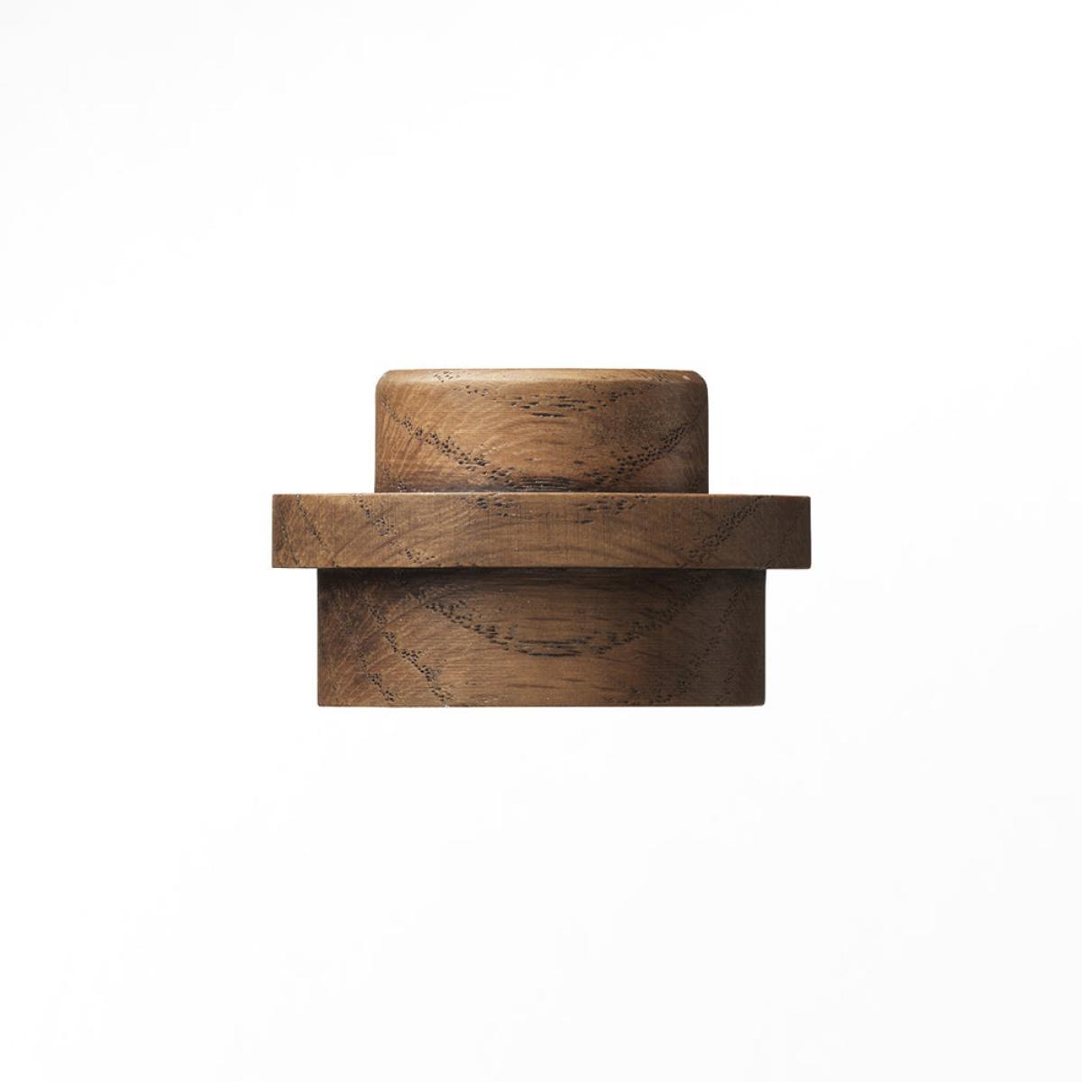 LEGO Wooden Wall Hanger Set Dark Stained – image 3