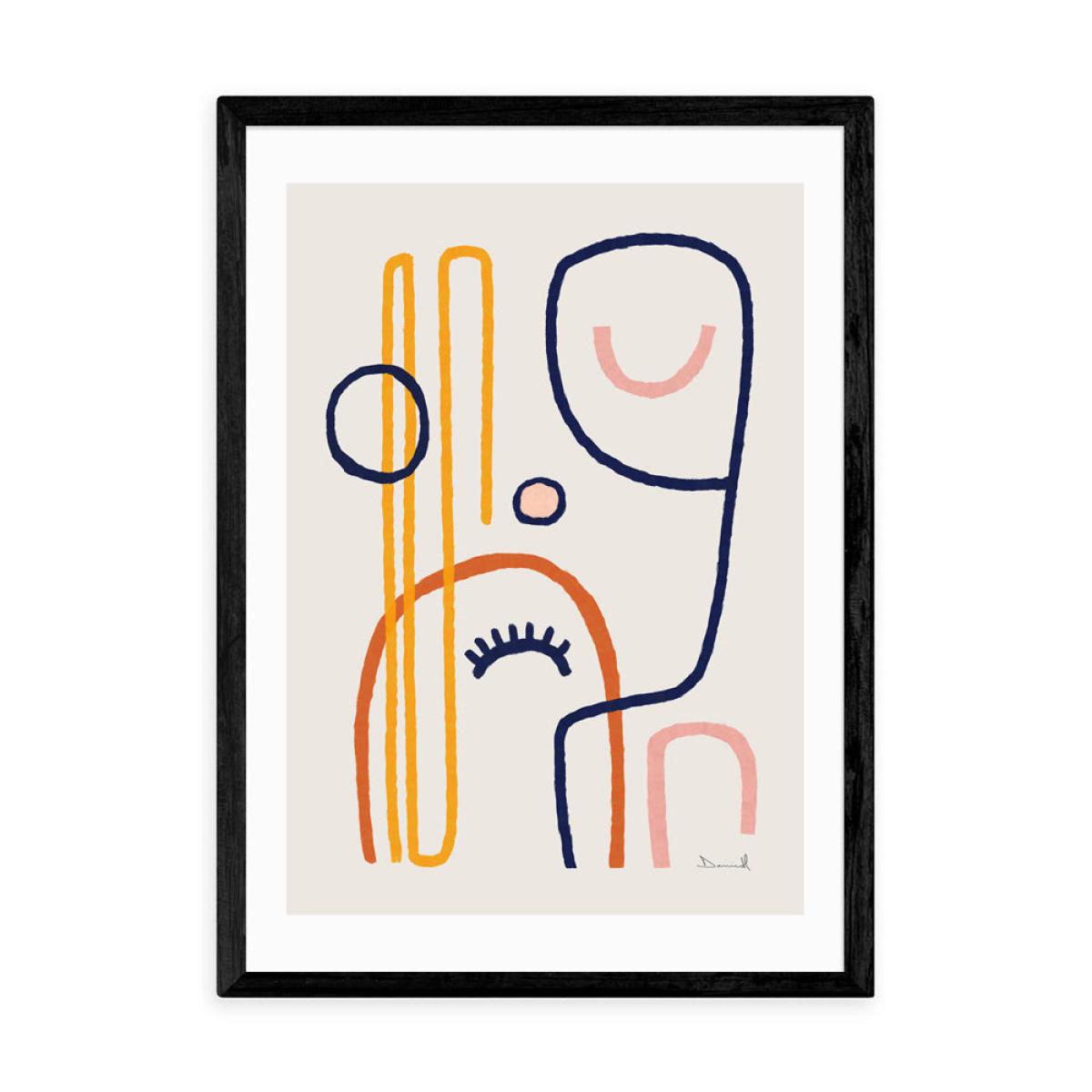 Feel Good II by Dan Hobday - A3 Black Framed Art Print – image 2