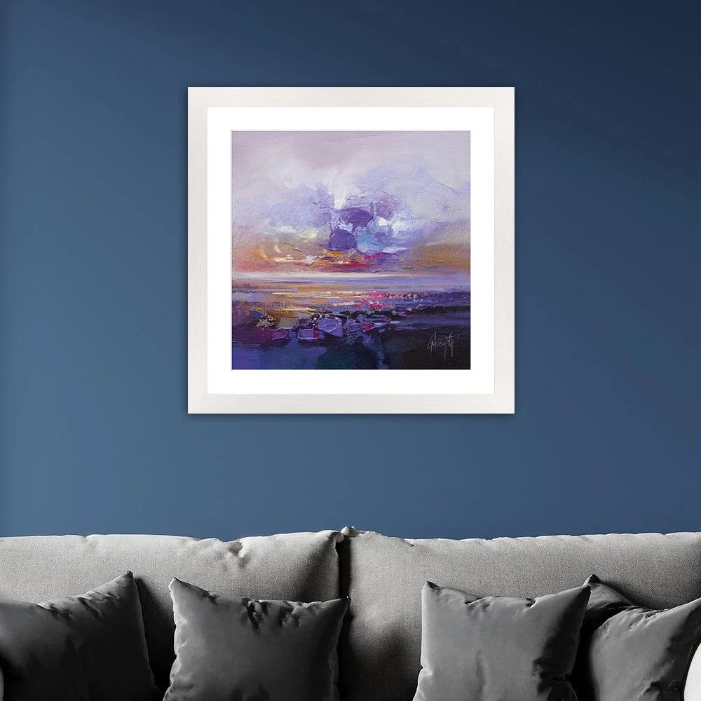 Scott Naismith Colour Collision Study Framed Art - 60 x 60 – image 2