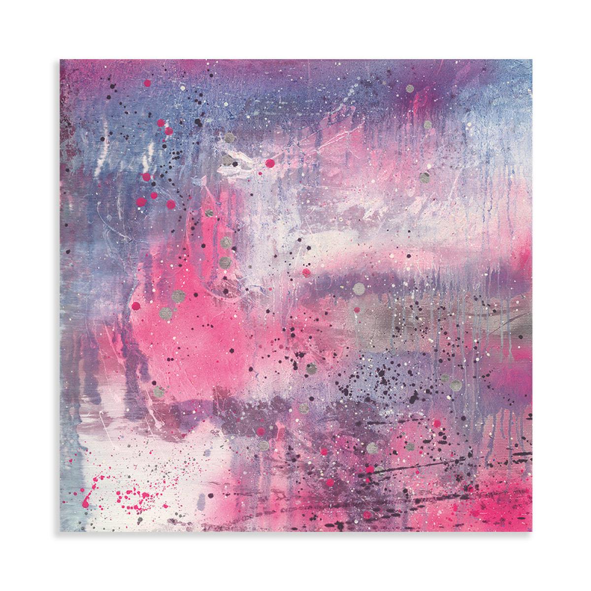 The Art Group Soozy Barker Neon Pink Canvas / 60x60cm – image 2