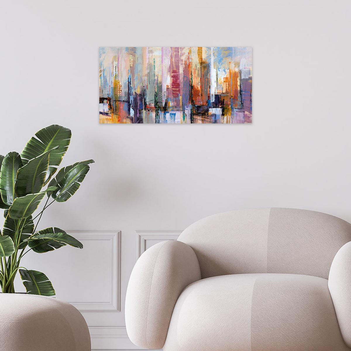 The Art Group Joanne Last (City Skyline Ii) Canvas Print / Large – image 3