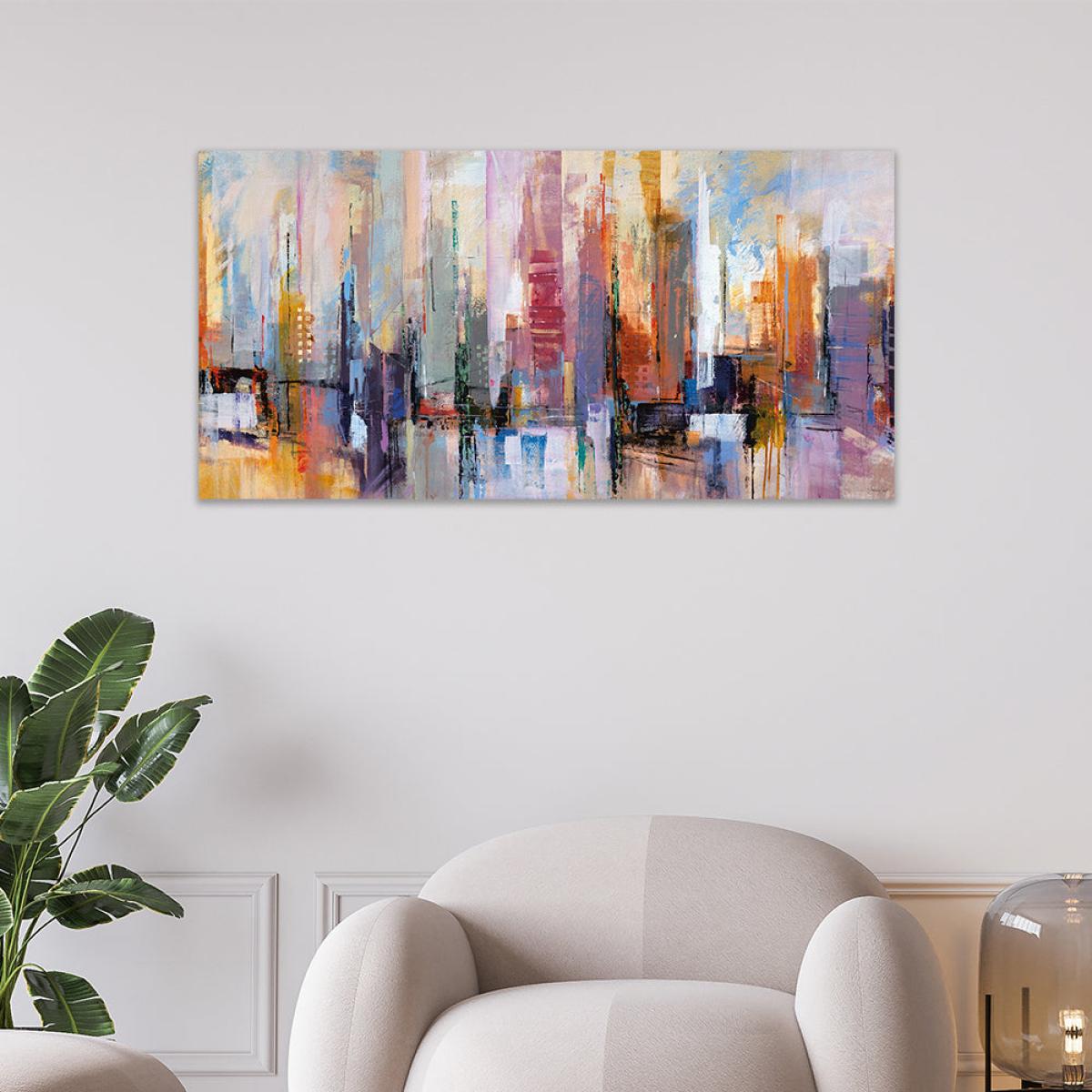 The Art Group Joanne Last (City Skyline Ii) Canvas Print / Large – image 4