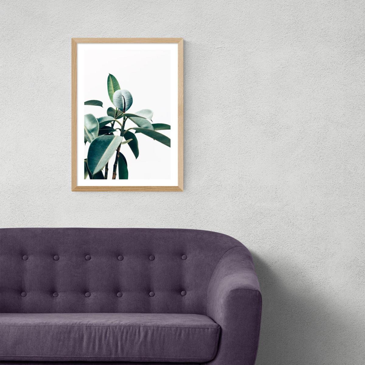 L'amour de ma vie by 83 Oranges - A3 Oak Framed Art Print – image 1