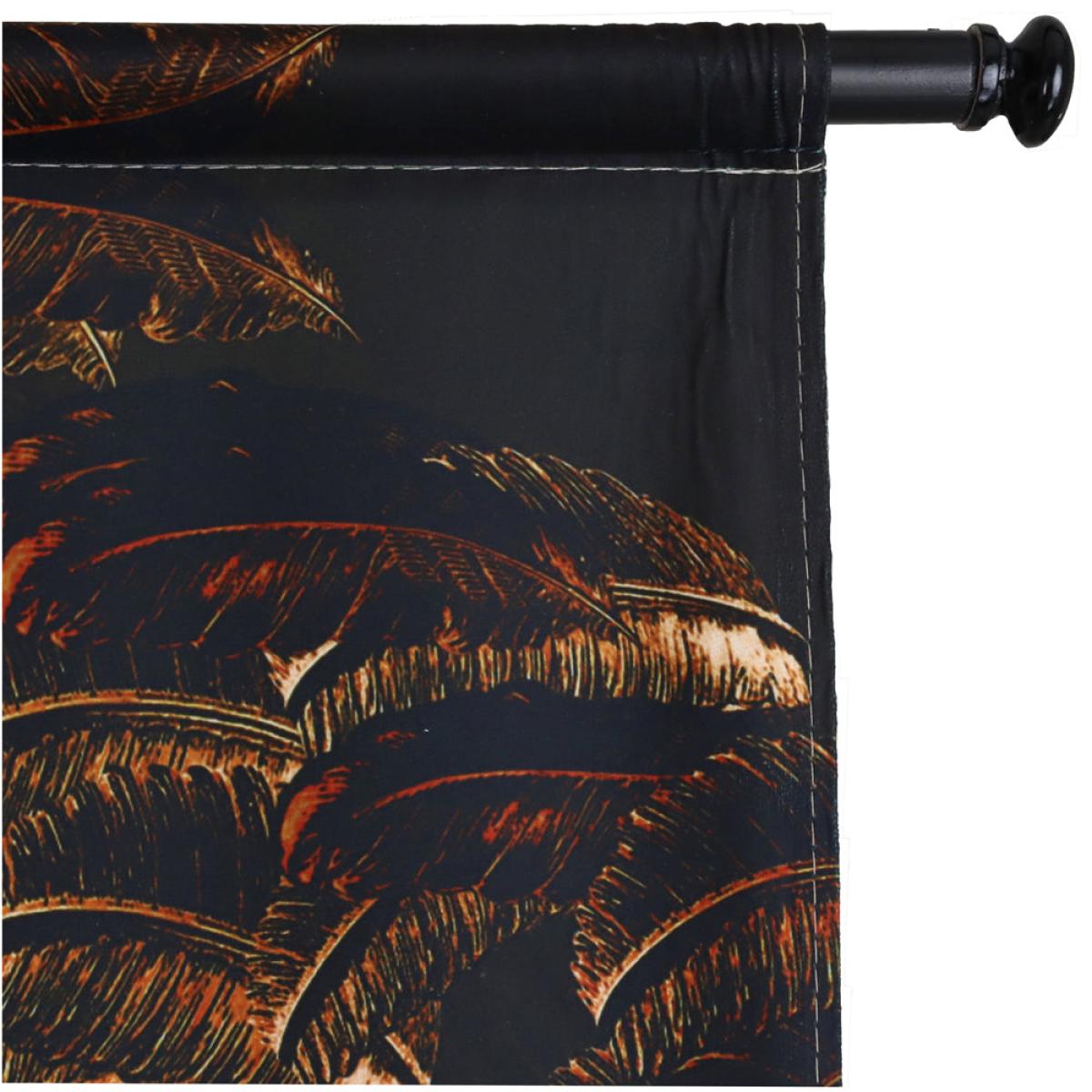 Libra Luxurious Glamour Collection - Golden Feather Ballerina Velvet Wall Hanging – image 2