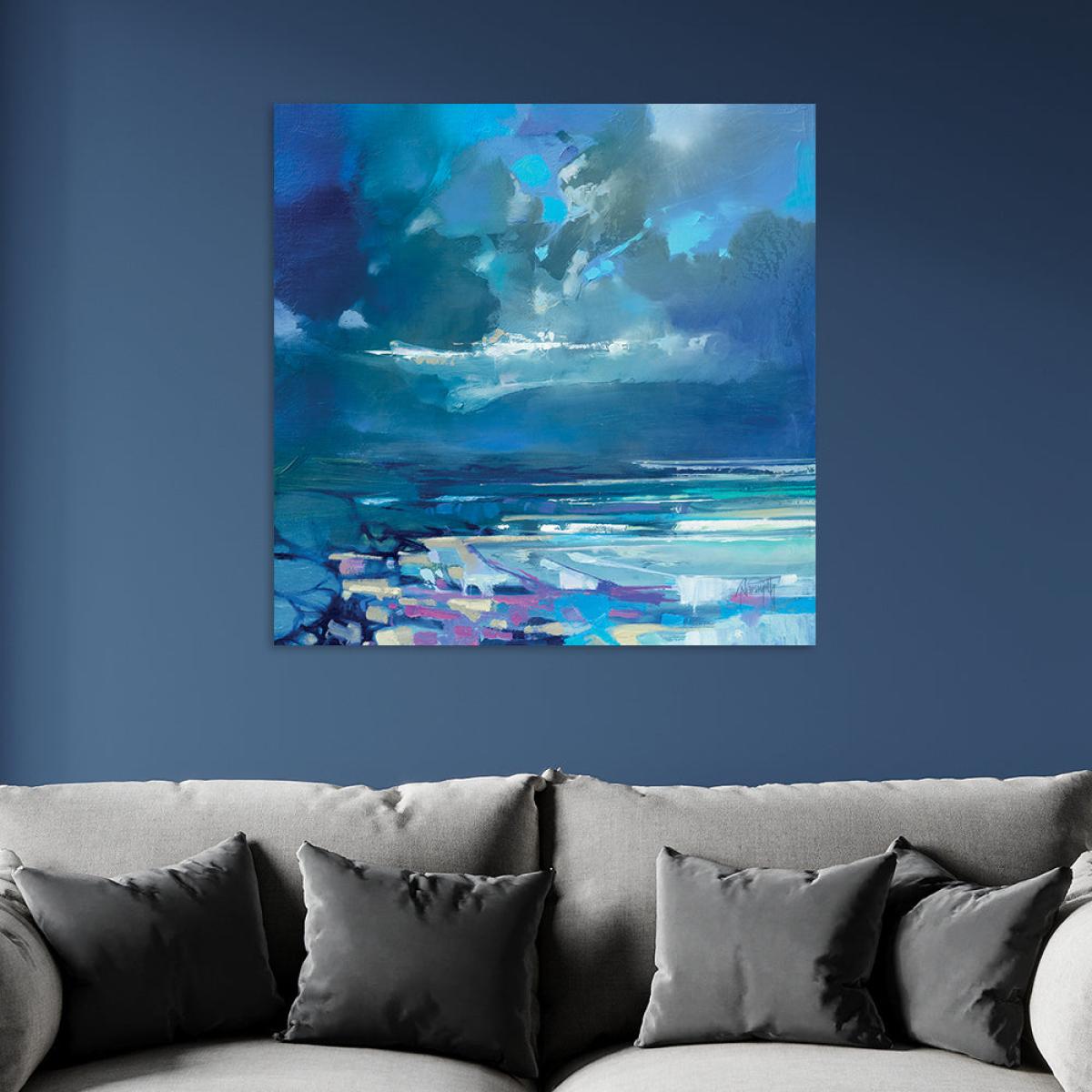 Scott Naismith West Coast Blues I Canvas - 85 x 85 – image 2