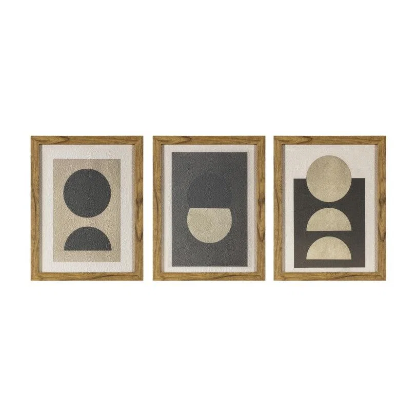 Olivia's Lunar Framed Print Set of 3