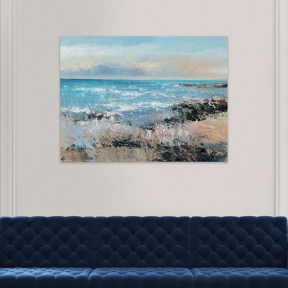 The Art Group Joanne Last (Orange Glow) Canvas Print - 60x80cm – image 2
