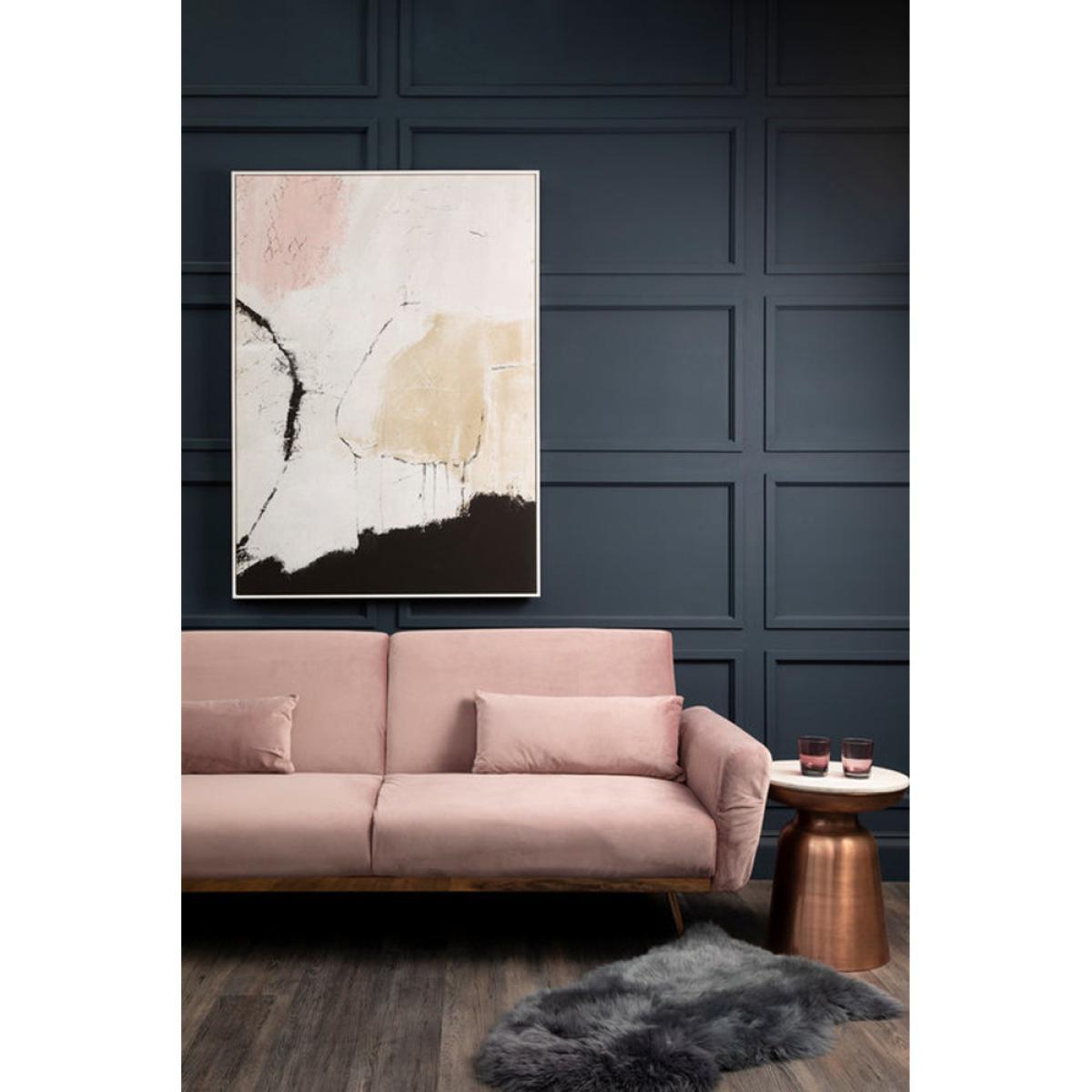 Olivia's Blush Abstract Wall Art – image 2