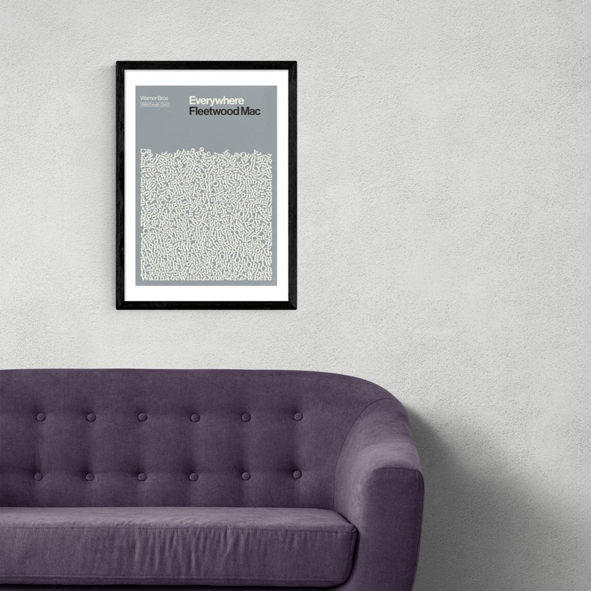 Everywhere by Reign & Hail - A3 Black Framed Art Print – image 2